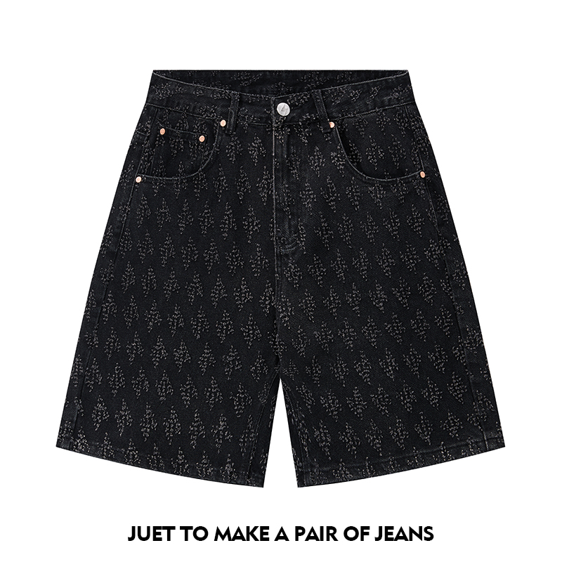 Mens Fashion Combination - Męskie szorty jeansowe Ummer: Klasyczne i