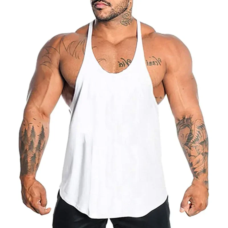 Muscle Tee Workout - Kamizelki do biegania męska bluza bez