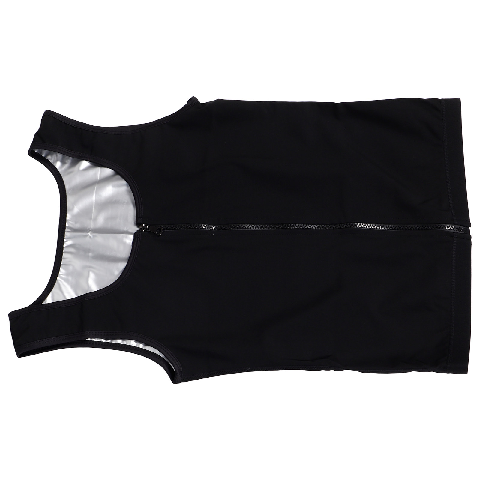 Compression Shirt Workout - Męska Kompresyjna Koszulka Treningowa z Zamkiem