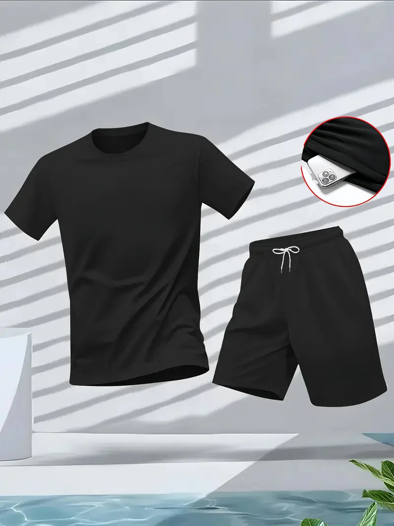 Mens Fashion Wear - Męski garnitur 2-częściowy, modny, wygodny zestaw