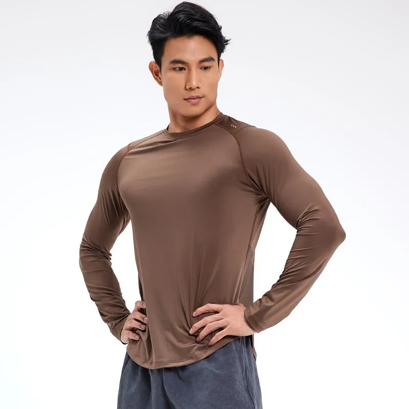 Compression Shirt Workout - Męska koszulka kompresyjna z długim rękawem,