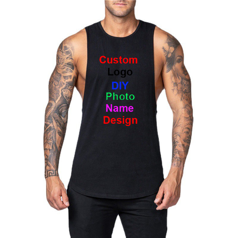 Muscle Tee Workout - DIY dostosowane logo marka podkoszulek na