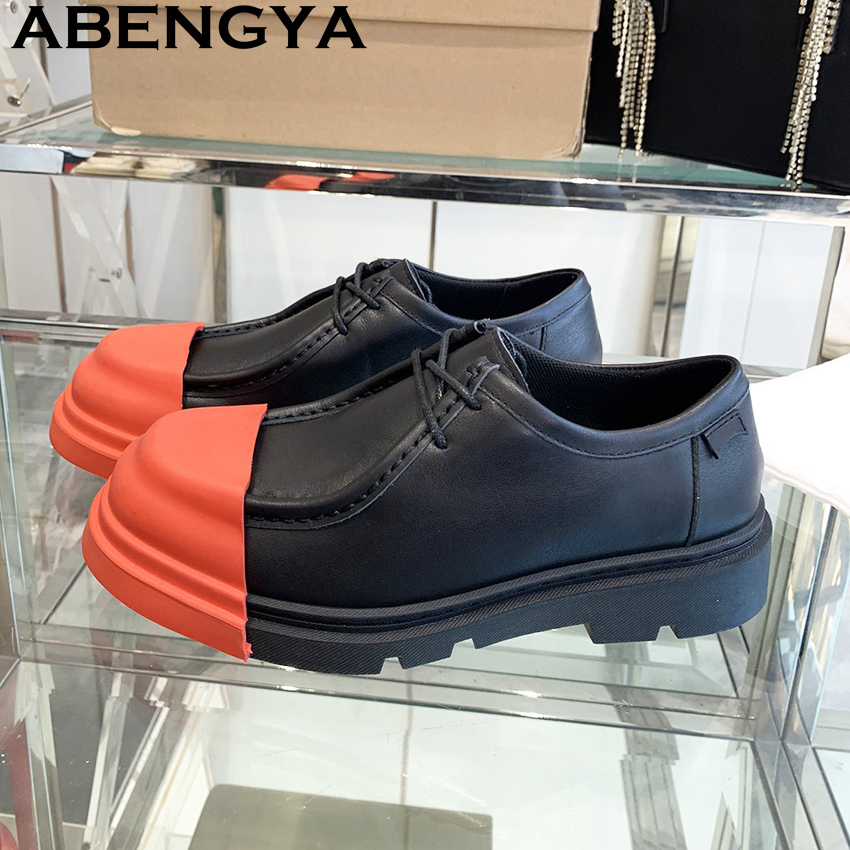 Men'S Fashion Loafers Shoes - Wielokolorowe mokasyny z prawdziwej skóry na