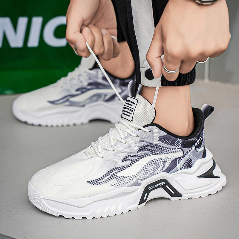 Men'S Fashion Deals - Męskie buty na grubej podeszwie, masywne