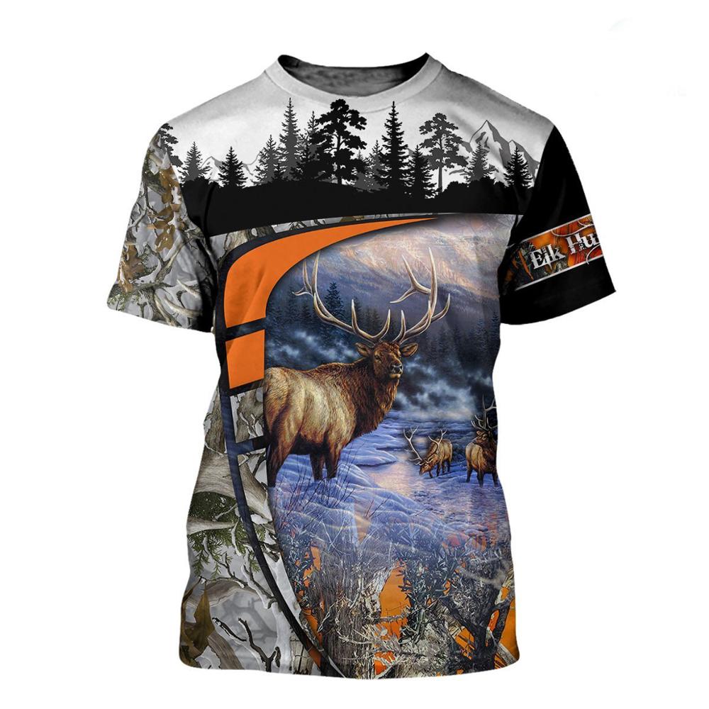 Men'S Fashion Lk - Polowanie na zwierzęta jeleń 3D drukowane