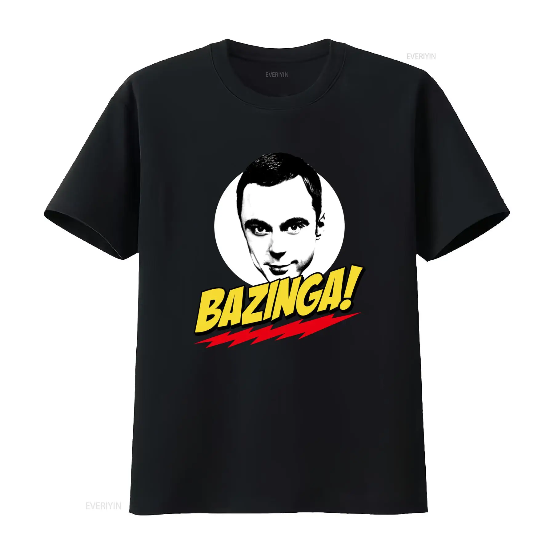 Men'S Fashion Deals - Koszulka Sheldon Cooper Bazinga Vintage Pop
