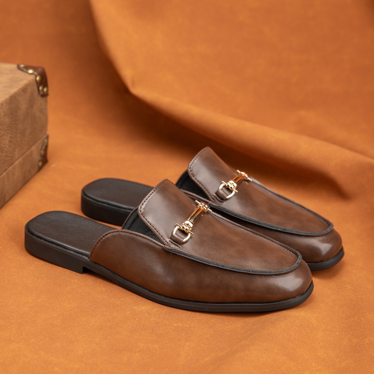 Men'S Fashion Loafers Shoes - Mule męskie 38-47, mokasyny z ozdobą