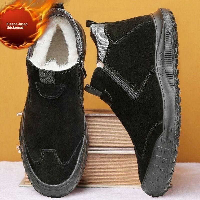 Zimowe męskie buty, pluszowe c – Men'S Fashion Loafers Shoes recenzja i cena