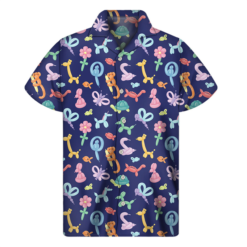 Koszula hawajska męska z nadru – Men'S Fashion Lk recenzja i cena