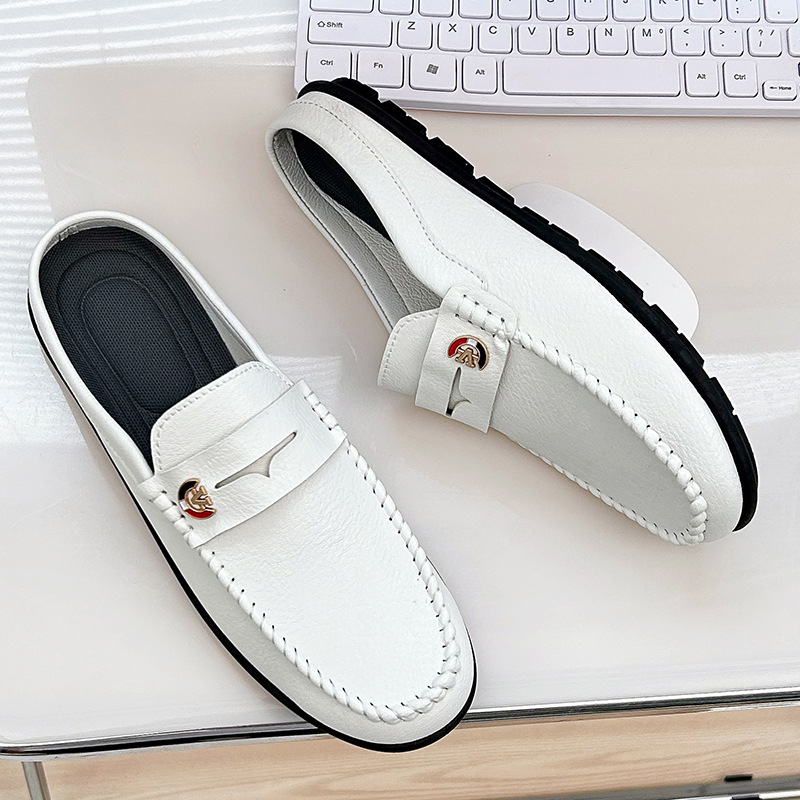 Kapcie męskie modne skórzane m – Men'S Fashion Loafers Shoes recenzja i cena