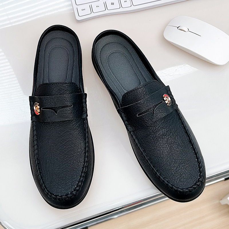 Kapcie męskie modne skórzane m – Men'S Fashion Loafers Shoes recenzja i cena