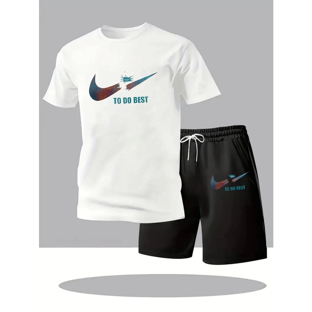 Nowy letni strój sportowy męsk – Mens Fashion Wear recenzja i cena