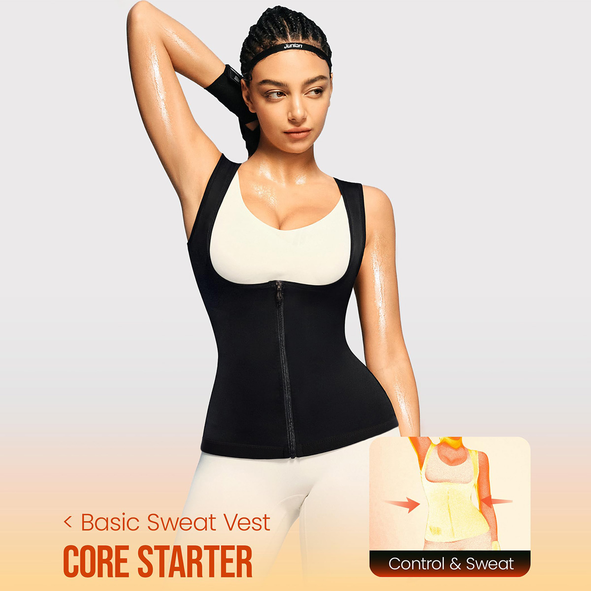 1 SZT. Damska kamizelka do poc – Compression Shirt Workout recenzja i cena