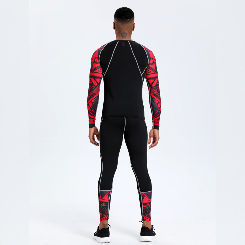 Męski strój sportowy PRO: szyb – Compression Shirt Workout recenzja i cena
