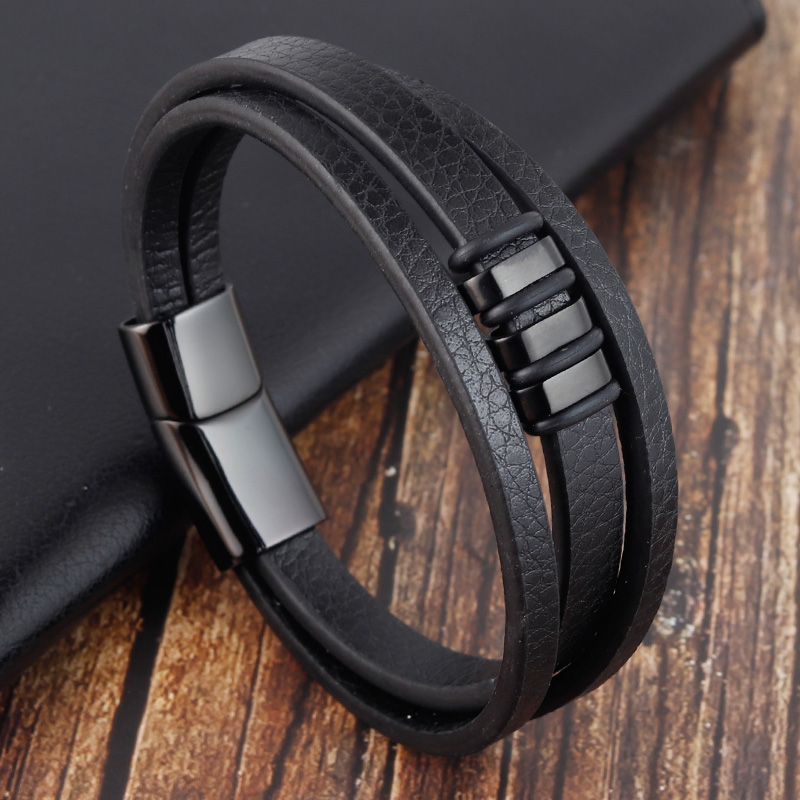 Bransoletka męska unisex, wiel – Mens Fashion Combination recenzja i cena
