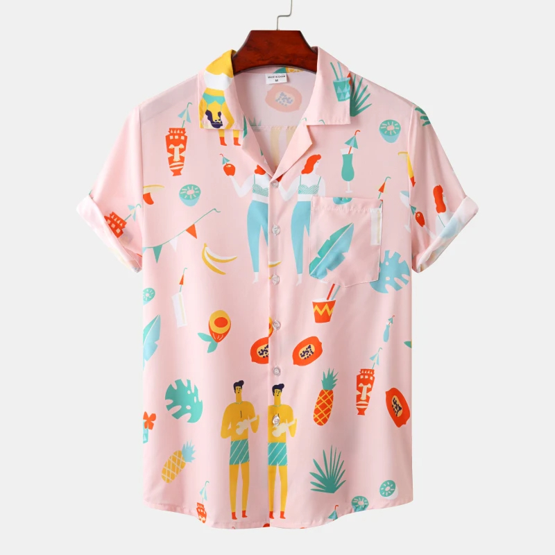 Letnia Tęcza Męska Koszula Wak – Men'S Fashion Lk recenzja i cena