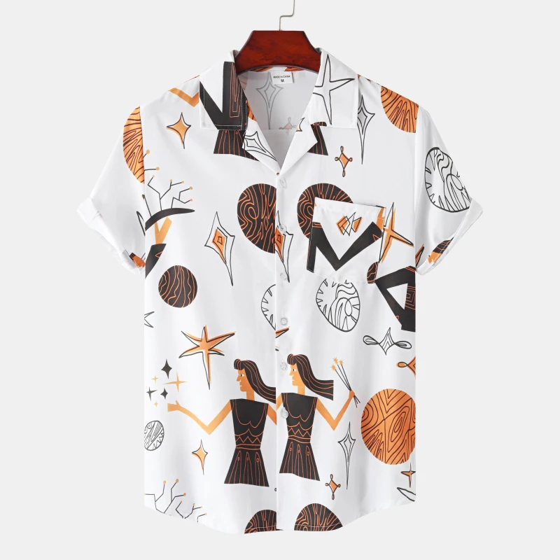 Letnia Tęcza Męska Koszula Wak – Men'S Fashion Lk recenzja i cena
