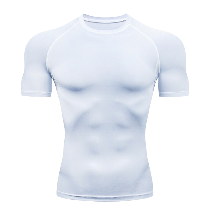 Męskie koszulki kompresyjne z  – Compression Shirt Workout recenzja i cena