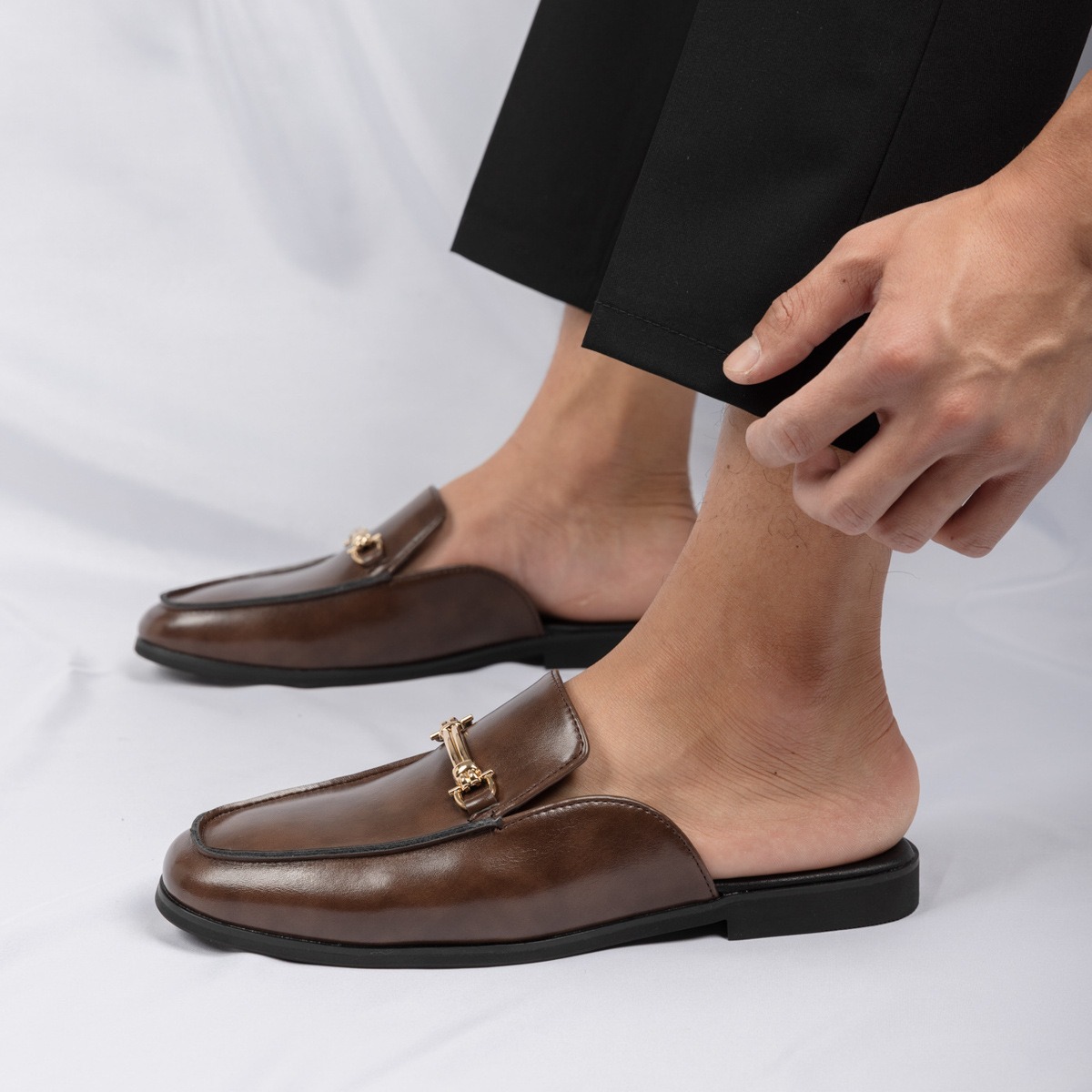 Mule męskie 38-47, mokasyny z  – Men'S Fashion Loafers Shoes recenzja i cena