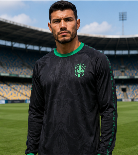 Koszulka piłkarska z długim rę – Mens Fashion Wear recenzja i cena