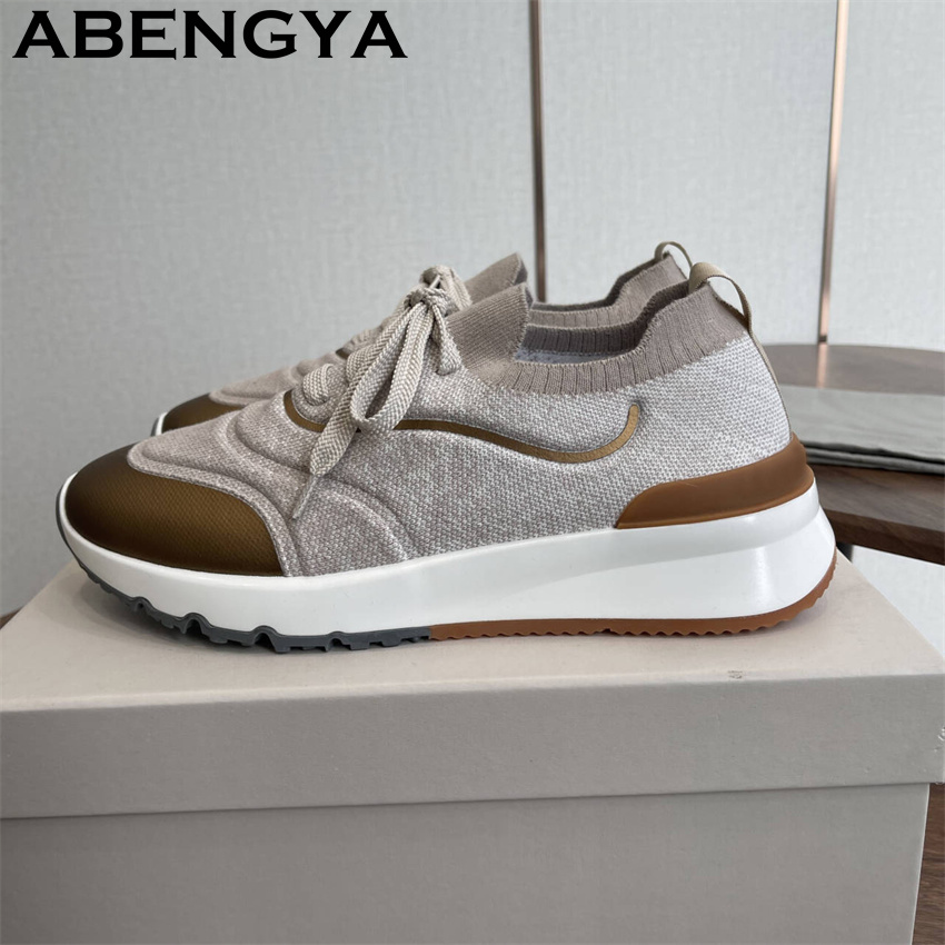 Męskie, wielokolorowe, dzierga – Men'S Fashion Loafers Shoes recenzja i cena